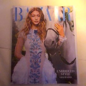 Gigi Hadid bazaar magazine 2016 October